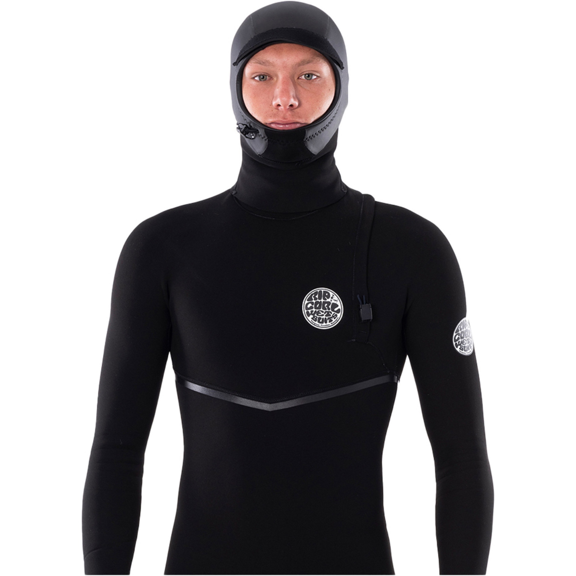 2026 Rip Curl Flashbomb 3mm Neoprene Hood WHOYGM - Black